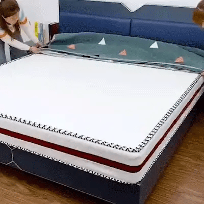 Cotton Elastic Fitted Double Bedsheet with 2 Pillow Covers (72×78, up to 10 Inch) – 360° Elasticated (White)