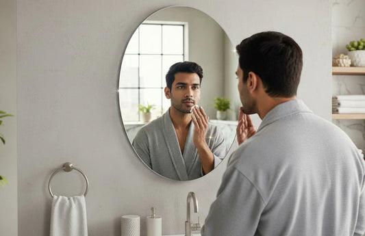 CrystalView Oval Wall Mirror