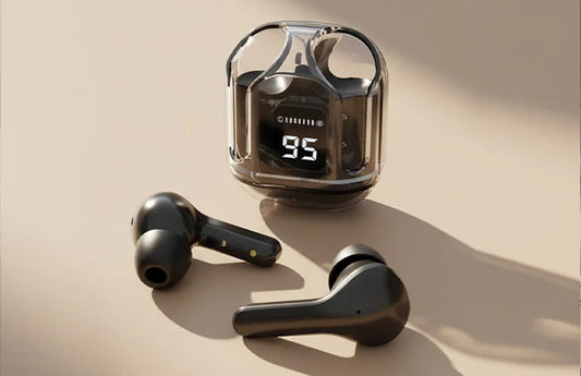 Transparent TWS Wireless Earbuds – Multicolour